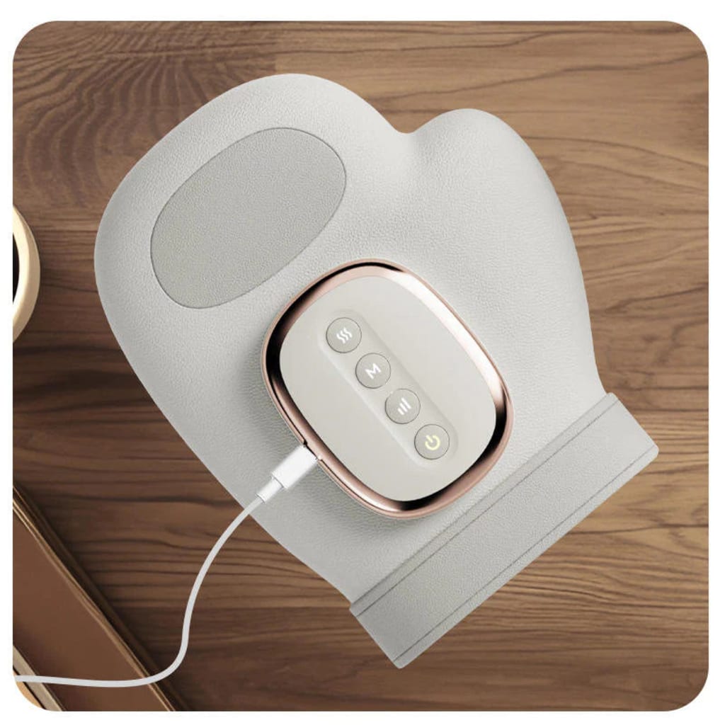 Cordless Hand Massager - Compression & Heat Therapy